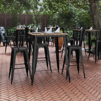 Комплект барный: стол, 2 стула UrbanBar - купить в Малиновке