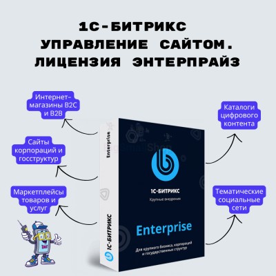 1С-Битрикс: Управление сайтом. Лицензия Энтерпрайз - купить в Малиновке